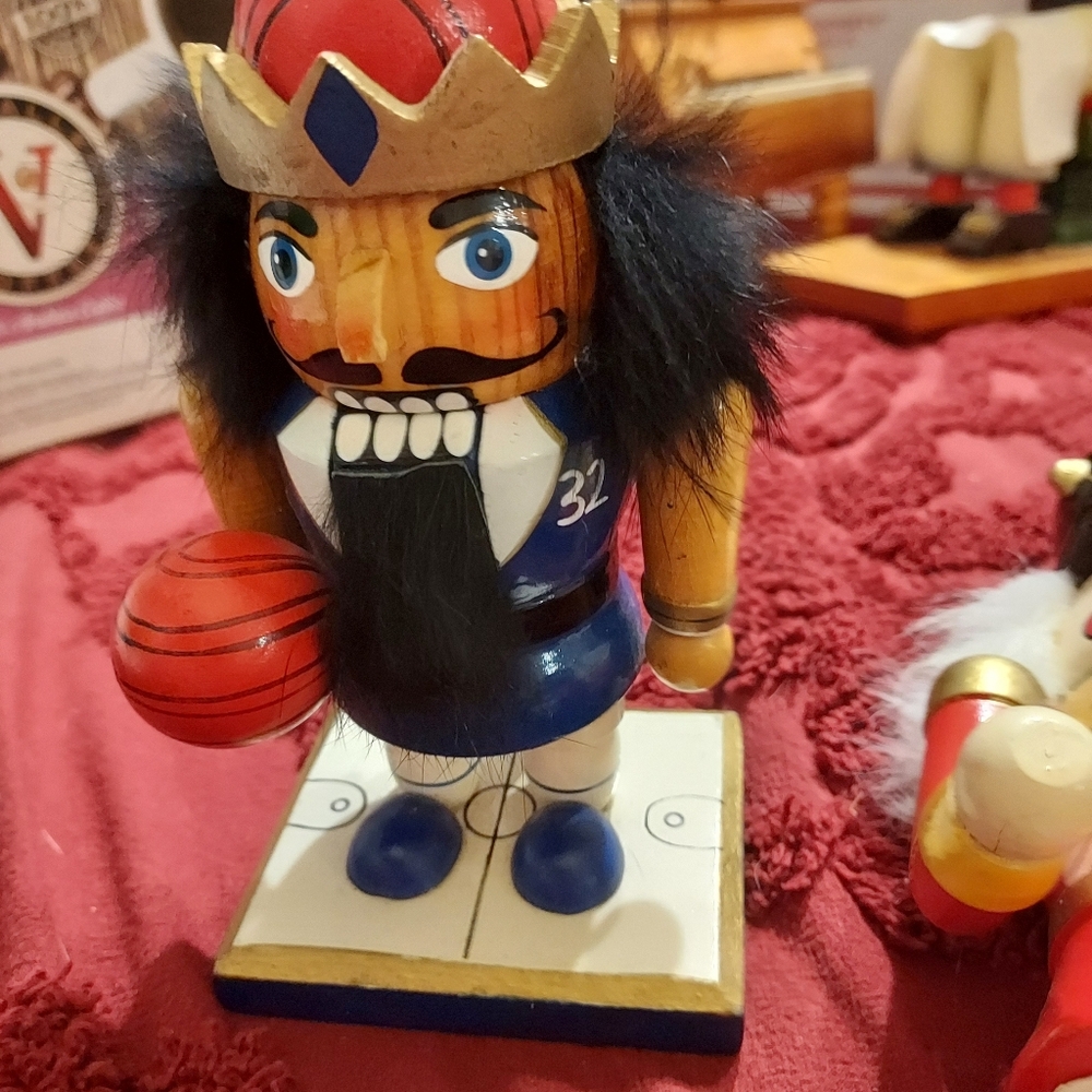 3 Darling Nutcrackers, Viking Ball Player Was Expensive